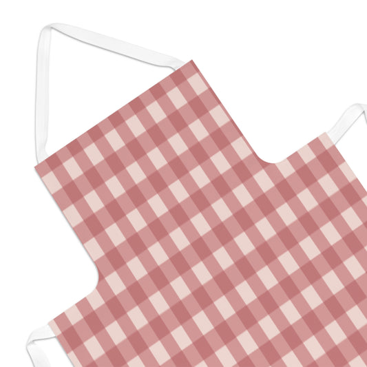 Pink Buffalo Check Apron